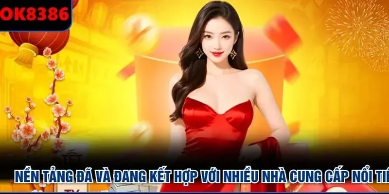 Nền tảng đã và đang kết hợp với nhiều nhà cung cấp nổi tiếng